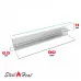 Топливный блок SteelHeat LINE GLASS 800