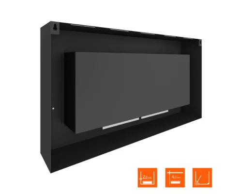 Биокамин SteelHeat WALL GRAND 1200 LITE черный Биокамин SteelHeat WALL GRAND 1200 LITE черный