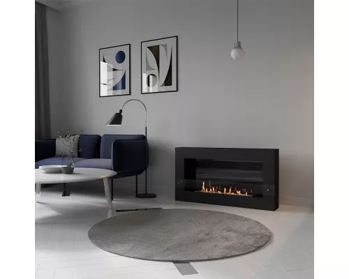 Биокамин SteelHeat WALL GRAND 1200 черный Биокамин SteelHeat WALL GRAND 1200 черный