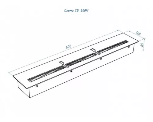 Топливный блок Lux Fire 600 М Топливный блок Lux Fire 600 М